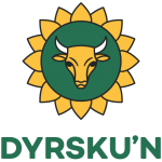Dyrskun-logo vertikal grønn