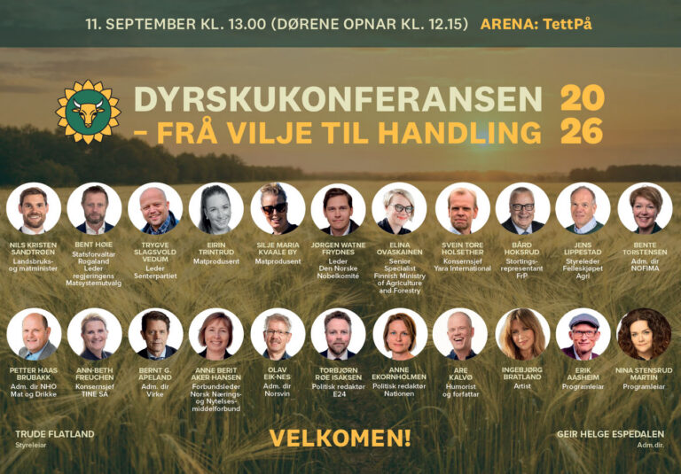 Dyrskukonferansen 2026 program